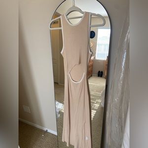 Amazon Body Con Midi Dress with Cutout